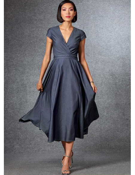 Jurkpatroon - Vogue 1672