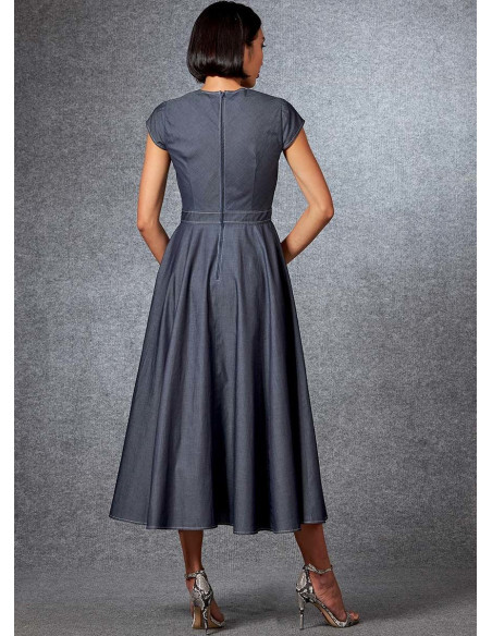 Jurkpatroon - Vogue 1672