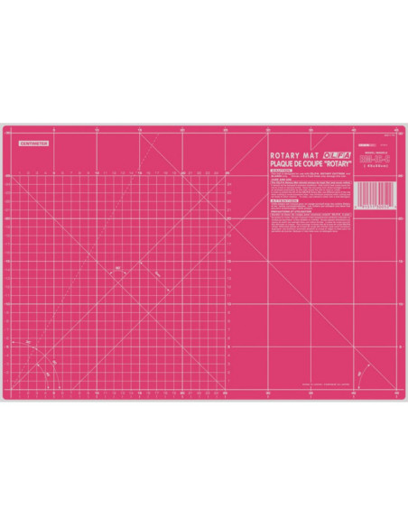 Olfa patchwork snijmat 30 x 45 cm - Roze