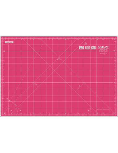 Olfa patchwork snijmat 30 x 45 cm - Roze