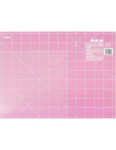 Olfa patchwork snijmat 45 x 60 cm - Roze