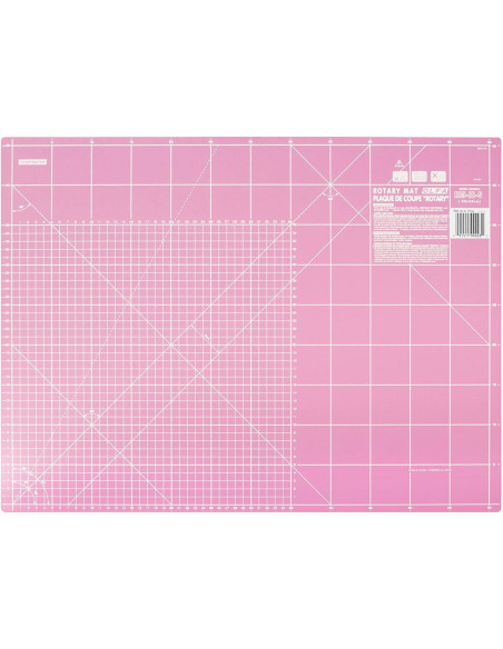 Olfa patchwork snijmat 45 x 60 cm - Roze