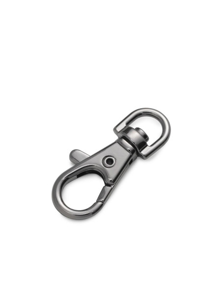 Metalen karabijnhaak 7 x 38 mm - Glanzend bronskleurig