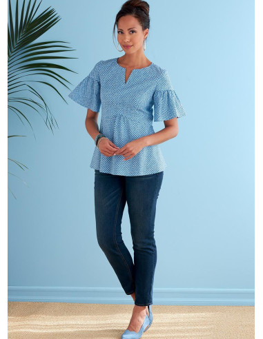 Top patroon - Butterick 6732