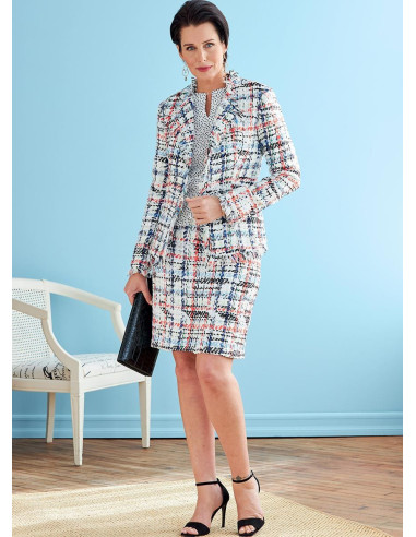 Jas, jurk, top en rok patroon - Butterick 6738