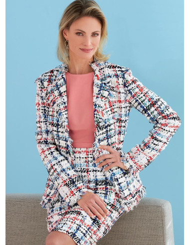 Jas, jurk, top en rok patroon - Butterick 6738
