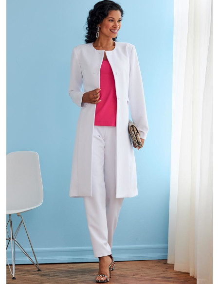 Jas-, mantel-, top- en broekpatroon - Butterick 6740