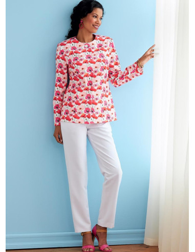 Jas-, mantel-, top- en broekpatroon - Butterick 6740