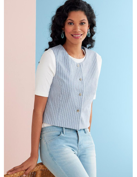 Vest patroon - Butterick 6745