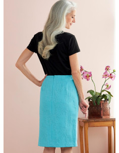 Rok- en riempatroon - Butterick 6746 2