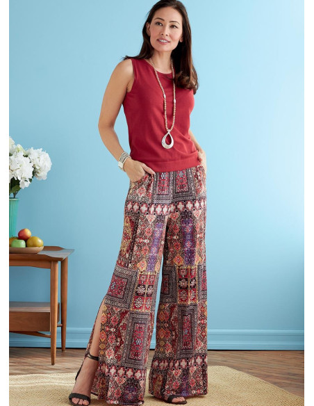 Patroon voor korte broek en lange broek - Butterick 6750