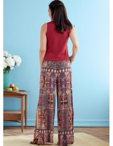 Patroon voor korte broek en lange broek - Butterick 6750