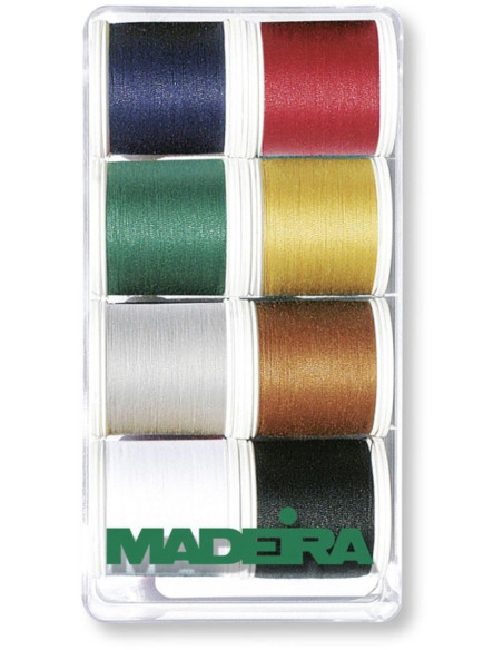Doos met naaigaren 400 m Aerofil Madeira