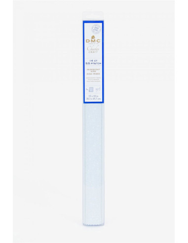 DMC Aïda-stof 5.5 iriserend om te borduren - Blauw