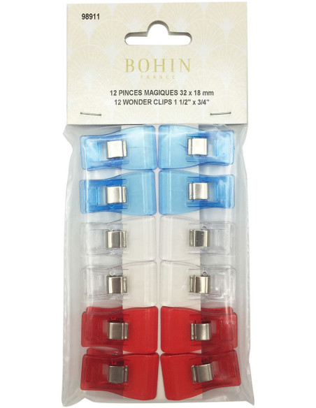 Magische klemmen Bohin - 32 mm x 18 mm