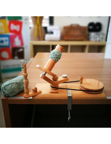 Houten bobijnwinder Rascol