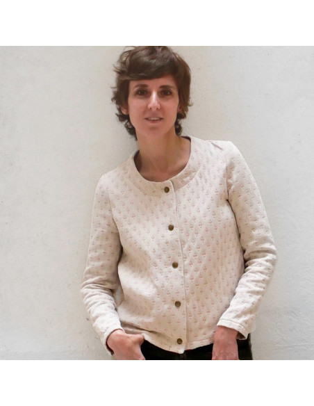 Vic Mum gilet patroon - Ikatee
