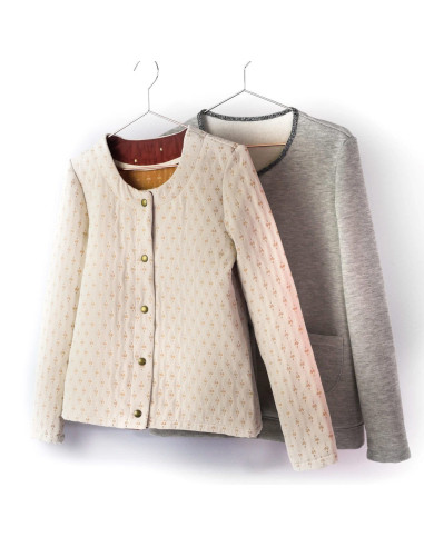 Vic Mum gilet patroon - Ikatee
