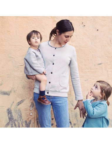 Vic Mum gilet patroon - Ikatee