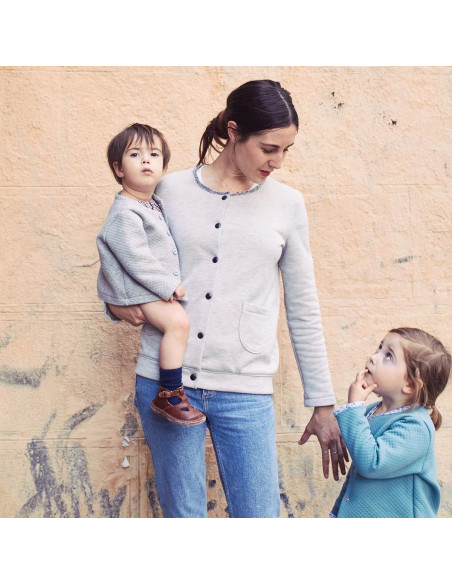 Vic Mum gilet patroon - Ikatee