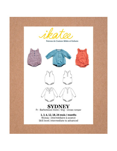 Sydney-romperpatroon - Ikatee
