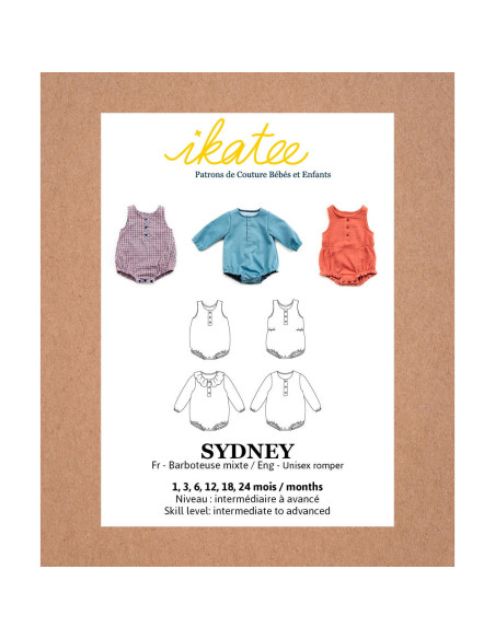 Sydney-romperpatroon - Ikatee