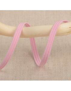 Zachte elastiek 5 mm - Roze