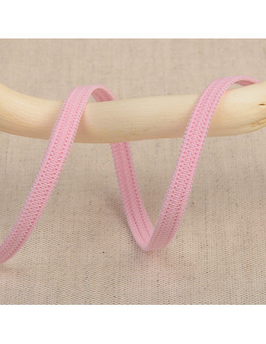 Zachte elastiek 5 mm - Roze