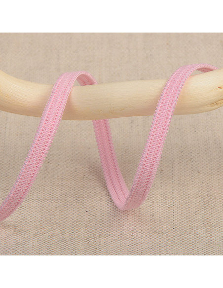 Zachte elastiek 5 mm - Roze