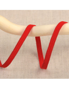 Zachte elastiek 5 mm - Rood