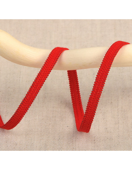 Zachte elastiek 5 mm - Rood