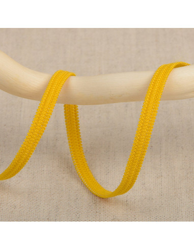 Zachte elastiek 5 mm - Geel
