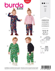 Jas- en broekpatroon - Burda 9293