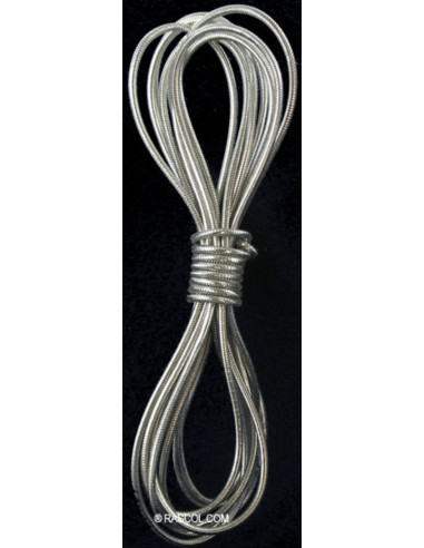 Ronde elastiek - Zilver