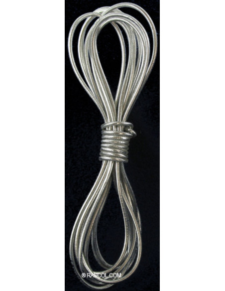 Ronde elastiek - Zilver