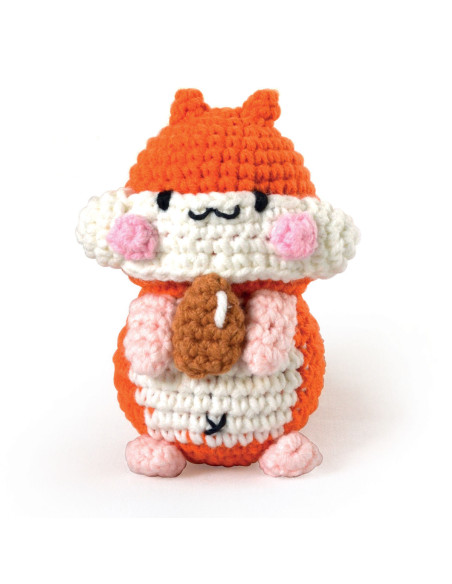 Haakpakket minigurumi - Pochi de hamster
