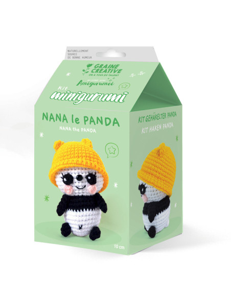Haakpakket minigurumi - Nana de panda