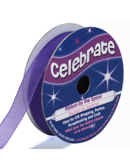Organza lint Celebrate violet - 9 mm x 8 m