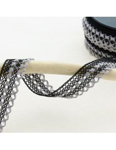 Kant feston 20mm - Zwart