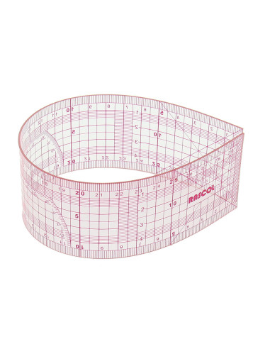 Flexibele Japanse liniaal 30 cm Rascol