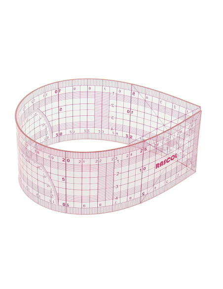 Flexibele Japanse liniaal 30 cm Rascol