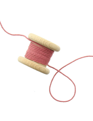 Elastisch koord 2,5 mm - Rozenhout