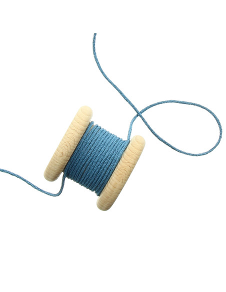 Elastisch koord 2,5 mm - Blauw