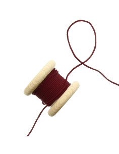 Elastisch koord 2,5 mm - Bordeaux