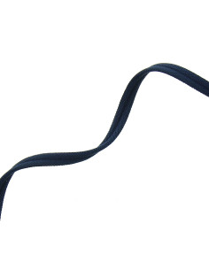 Dubbele paspelband met matte afwerking - Marineblauw