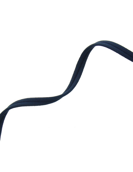 Dubbele paspelband met matte afwerking - Marineblauw