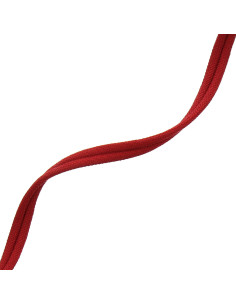 Dubbele paspelband met matte afwerking - Rood