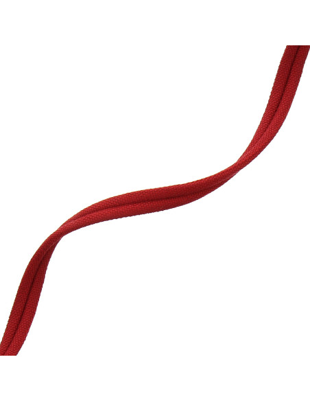 Dubbele paspelband met matte afwerking - Rood