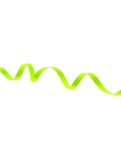 Fluorescerend satijnen lint - Groen