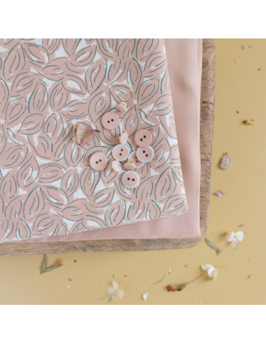 Katoenen gaasstof Petal Maple - Atelier Brunette